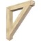 Ekena Millwork Traditional Arts & Crafts Rough Sawn Bracket, Douglas Fir, 6"W x 44"D x 44"H BKT06X44X44TRA03RDF - alternate 1